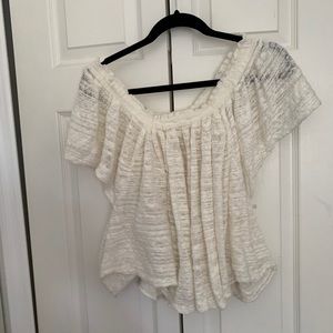 off the shoulder free people top